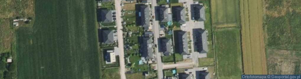 Zdjęcie satelitarne Poziomkowa ul.