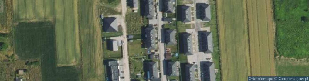 Zdjęcie satelitarne Poziomkowa ul.