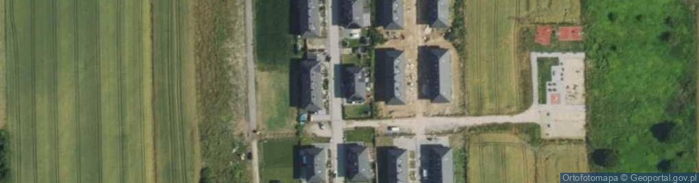 Zdjęcie satelitarne Poziomkowa ul.