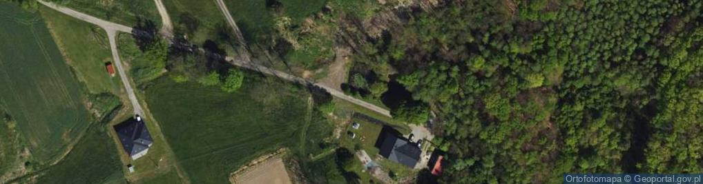 Zdjęcie satelitarne Pod Lasem ul.