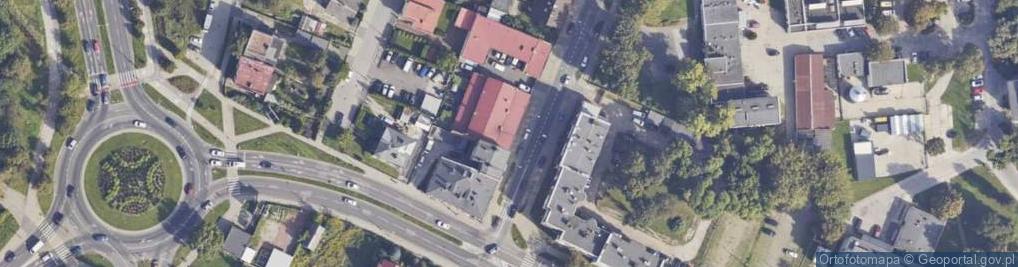 Zdjęcie satelitarne Podwalna ul.