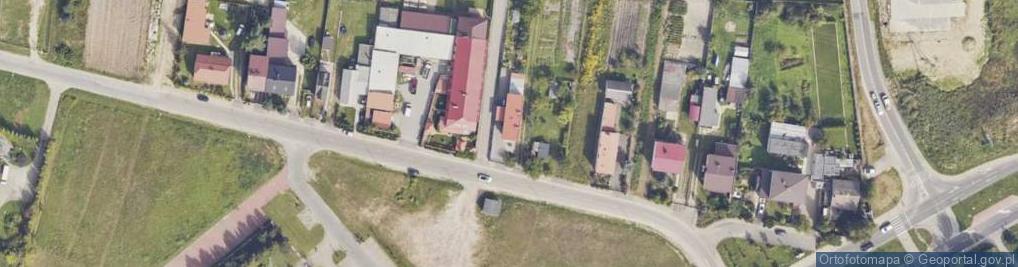 Zdjęcie satelitarne Północna ul.