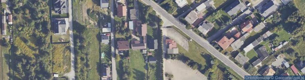 Zdjęcie satelitarne Potkanowska ul.