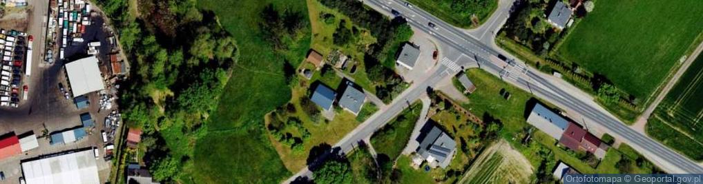 Zdjęcie satelitarne Porębska ul.