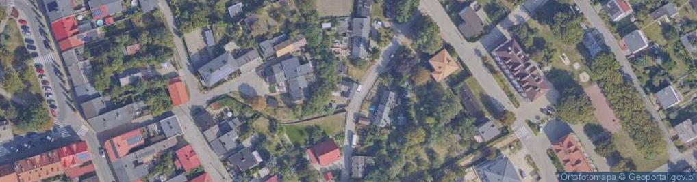 Zdjęcie satelitarne Podgórna ul.