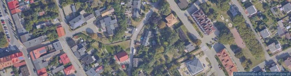 Zdjęcie satelitarne Podgórna ul.
