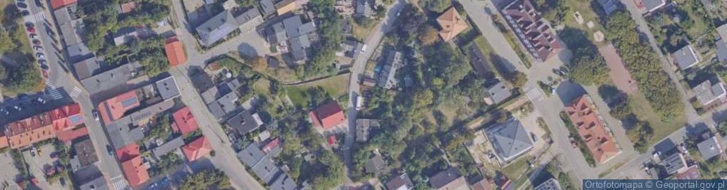 Zdjęcie satelitarne Podgórna ul.