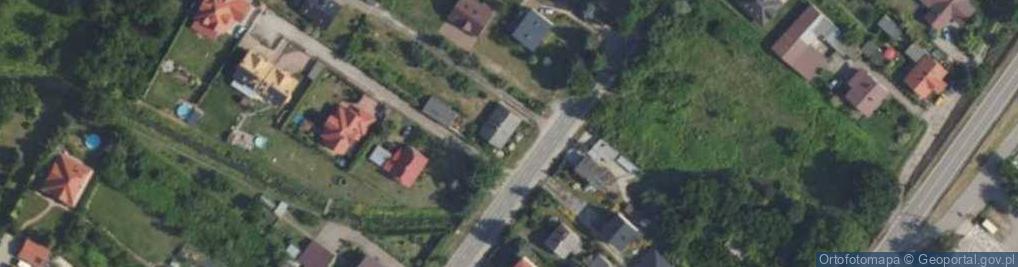 Zdjęcie satelitarne Polskiej Organizacji Wojskowej ul.