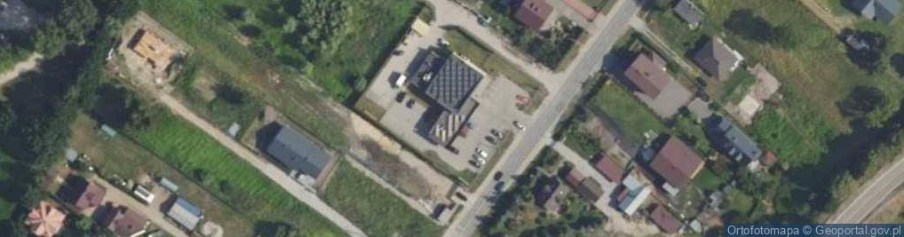 Zdjęcie satelitarne Polskiej Organizacji Wojskowej ul.