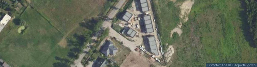 Zdjęcie satelitarne Polskiej Organizacji Wojskowej ul.