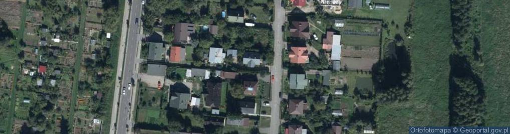 Zdjęcie satelitarne Powstańców Styczniowych ul.