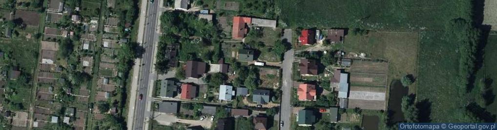 Zdjęcie satelitarne Powstańców Styczniowych ul.