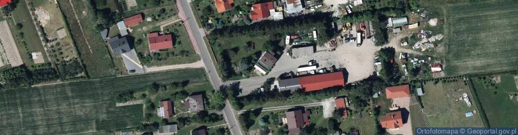 Zdjęcie satelitarne Powstania Styczniowego ul.