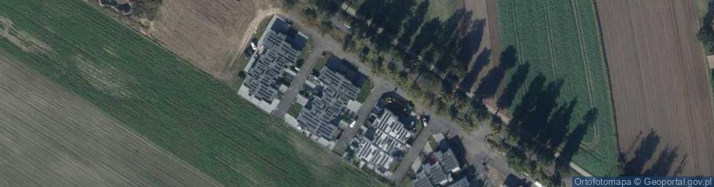 Zdjęcie satelitarne Pod Lipami ul.
