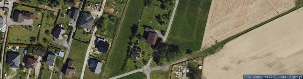 Zdjęcie satelitarne Poprzeczna ul.