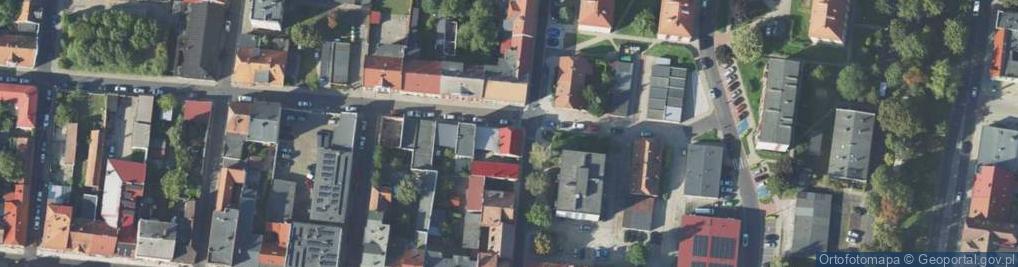 Zdjęcie satelitarne Podzamcze ul.