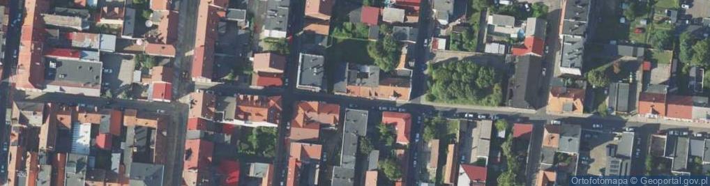 Zdjęcie satelitarne Podzamcze ul.