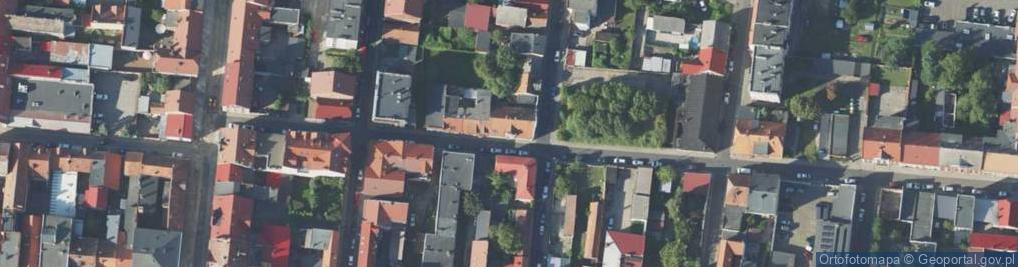 Zdjęcie satelitarne Podzamcze ul.