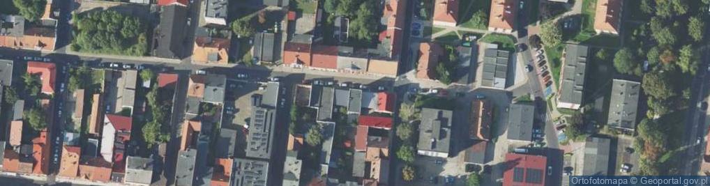 Zdjęcie satelitarne Podzamcze ul.
