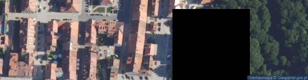 Zdjęcie satelitarne Podzamcze ul.