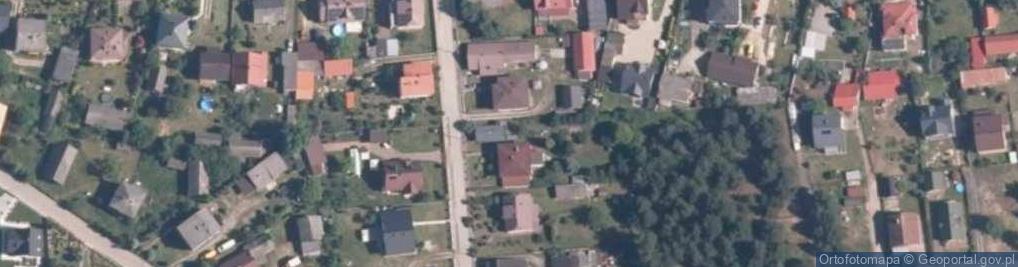 Zdjęcie satelitarne Poprzeczna ul.