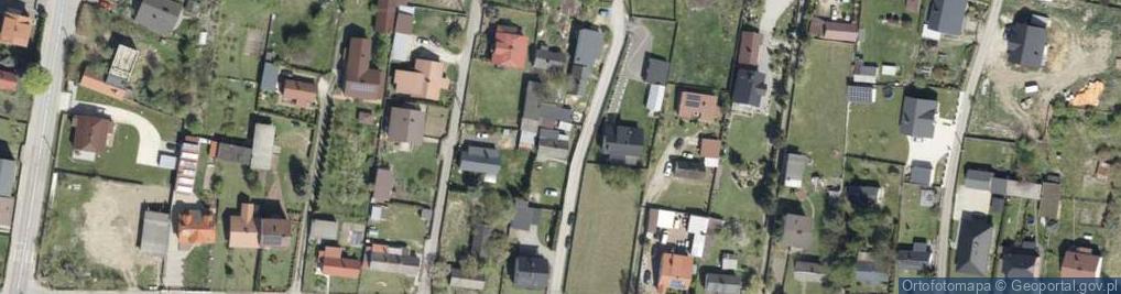 Zdjęcie satelitarne Podwórkowa ul.