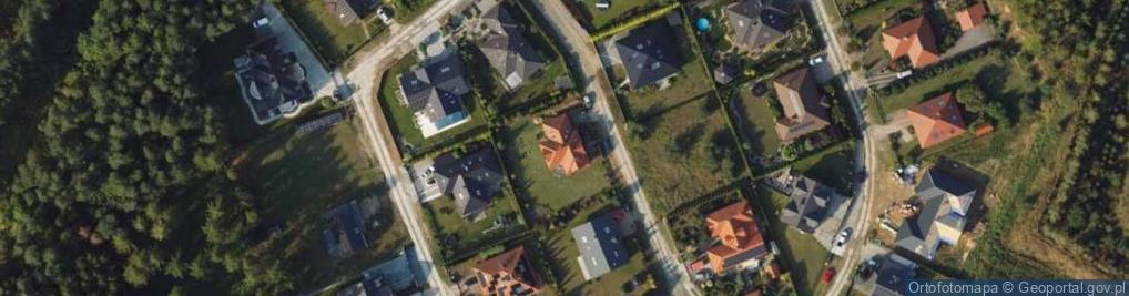 Zdjęcie satelitarne Polana Leśna ul.