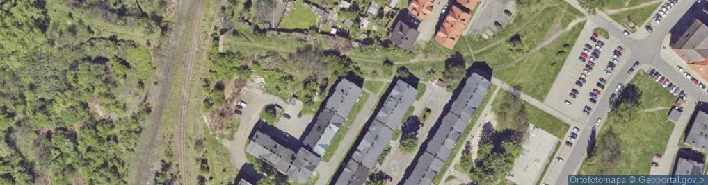 Zdjęcie satelitarne Podgórze ul.