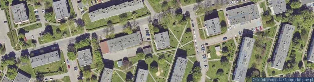 Zdjęcie satelitarne Pokoju ul.