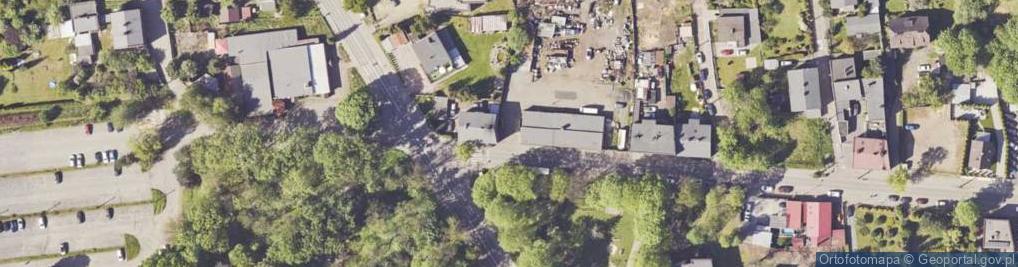 Zdjęcie satelitarne Powstańców Śląskich ul.