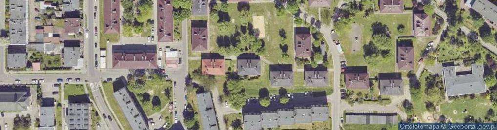 Zdjęcie satelitarne Potyki Augustyna, ks. ul.