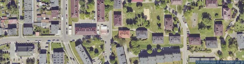 Zdjęcie satelitarne Potyki Augustyna, ks. ul.