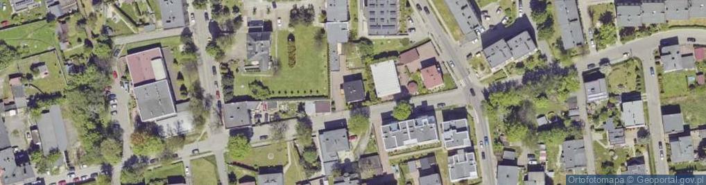Zdjęcie satelitarne Potyki Augustyna, ks. ul.