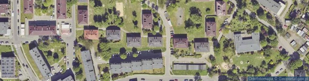 Zdjęcie satelitarne Potyki Augustyna, ks. ul.