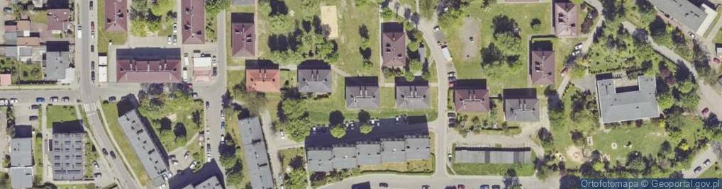 Zdjęcie satelitarne Potyki Augustyna, ks. ul.