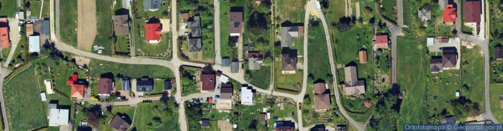 Zdjęcie satelitarne Pomarańczowa ul.