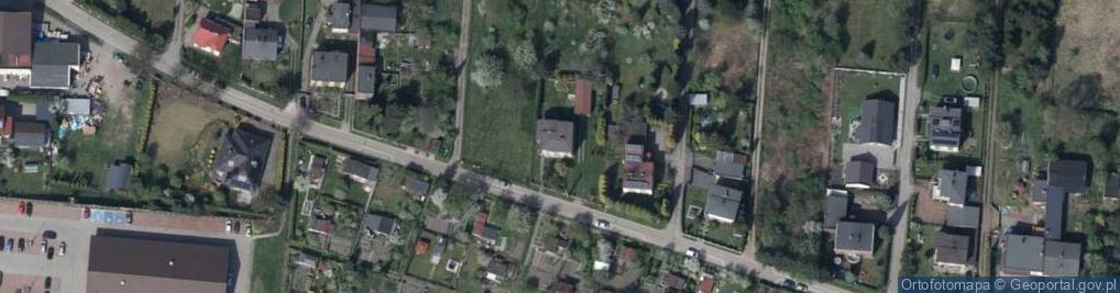 Zdjęcie satelitarne Pod Hałdą ul.