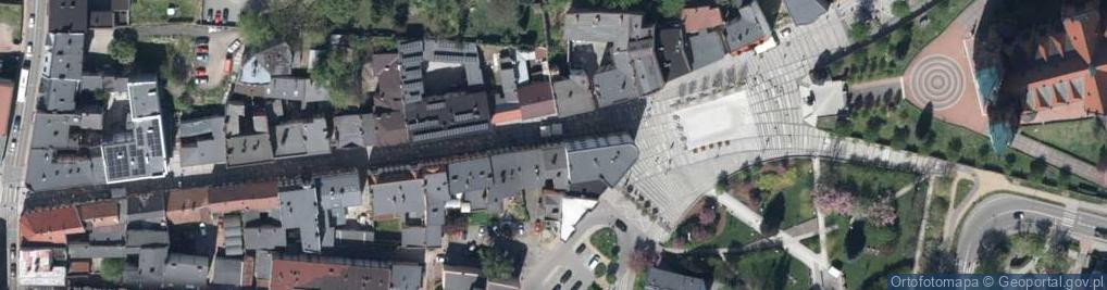 Zdjęcie satelitarne Powstańców Śląskich ul.