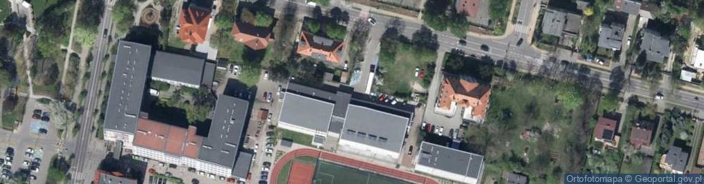 Zdjęcie satelitarne Powstańców Śląskich ul.