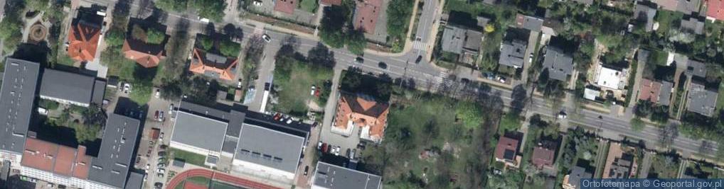Zdjęcie satelitarne Powstańców Śląskich ul.