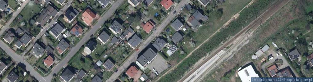 Zdjęcie satelitarne Pod Wałem ul.