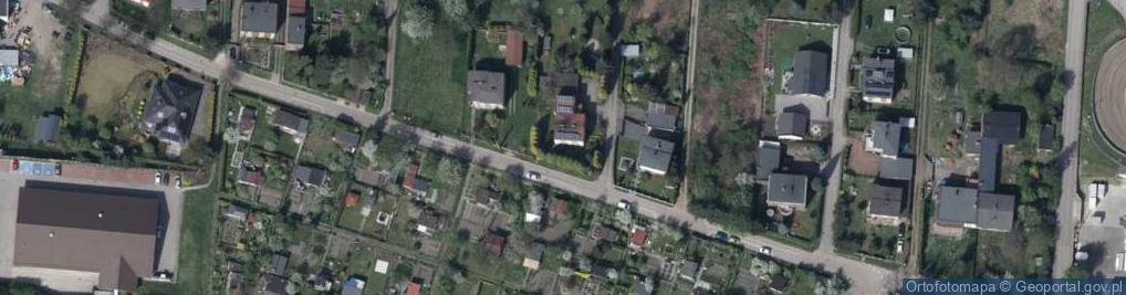 Zdjęcie satelitarne Pod Hałdą ul.