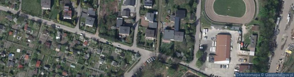 Zdjęcie satelitarne Pod Hałdą ul.