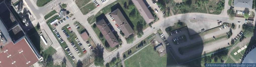 Zdjęcie satelitarne Podmiejska ul.