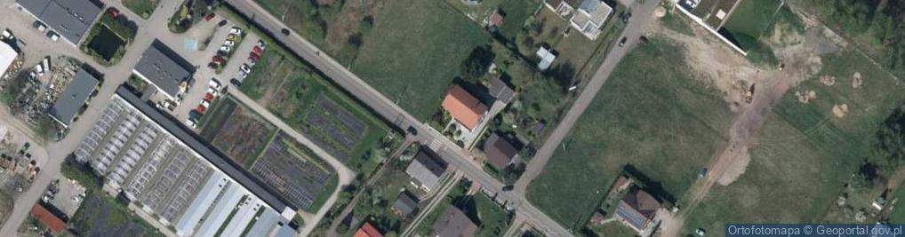 Zdjęcie satelitarne Pod Lasem ul.