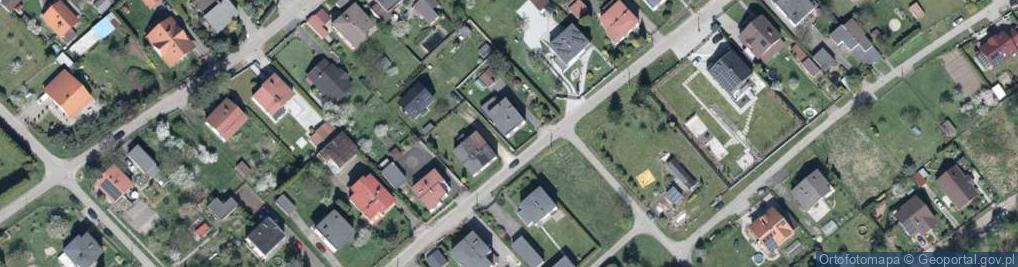 Zdjęcie satelitarne Poremby ul.