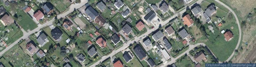 Zdjęcie satelitarne Poremby ul.