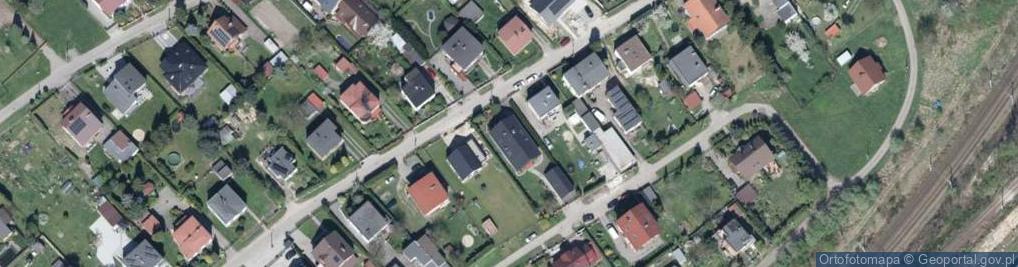 Zdjęcie satelitarne Poremby ul.