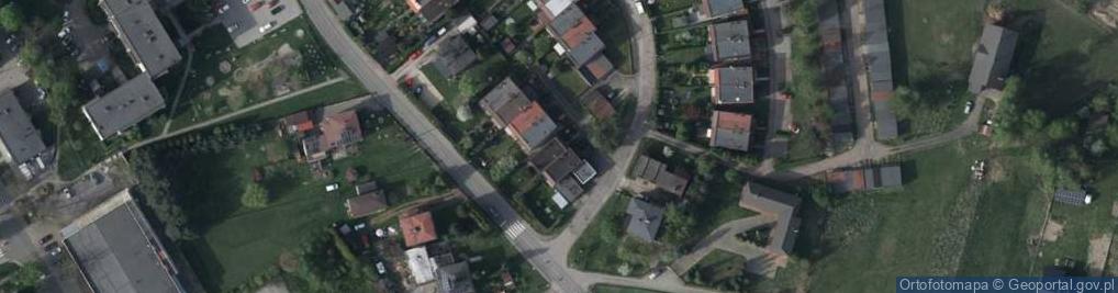 Zdjęcie satelitarne Pośpiecha Pawła, ks. ul.