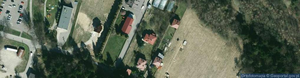 Zdjęcie satelitarne Polskiego Czerwonego Krzyża ul.